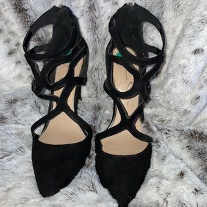 Black stilettos